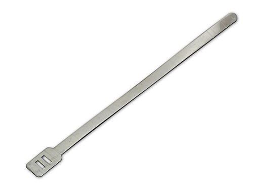 Kabelbinder Aluminium 165mm lang, 6mm breit, 0,5mm dick - passend für KR50