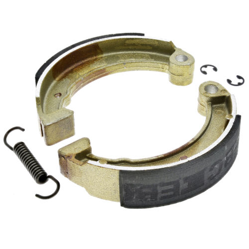 SET EBC-Bremsbacken ø124 mm - mit Bremsbackenfeder + Sicherungsscheiben